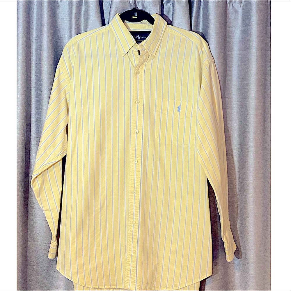 Ralph Lauren Pastel Striped Dress Shirt